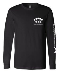 HYS Logo on Long Sleeve T-Shirt